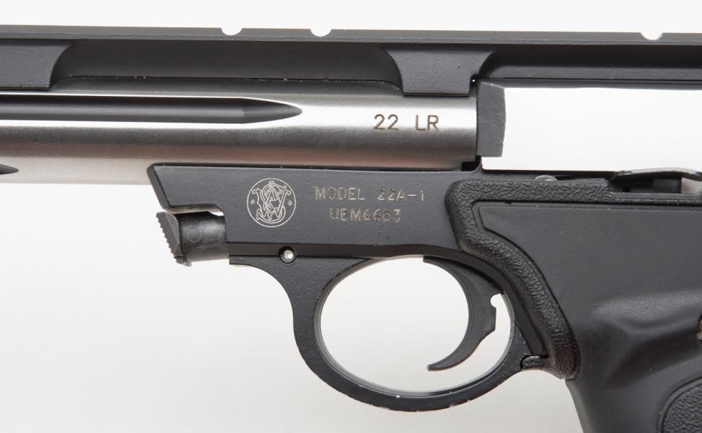 22a Smith and Wesson Model 22A-1 semi-automatic pistol, cal. .22 Long Rifle ...