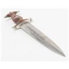 Image 7 : Nazi SA dagger with sheath and hanger, “RZM” blade  in very good to fine condition, fine wood grip,