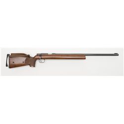 Anschutz model Match 5K bolt action Target rifle,  .22LR cal., 27” heavy round barrel, blue finish,