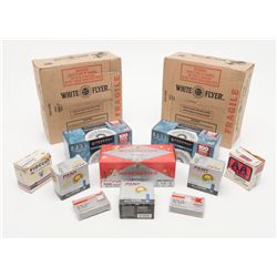 Large lot of shotgun ammo with 2 boxes of clay  pigeons   Est.:  $300-$600.