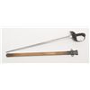 Image 2 : Patton saber with scabbard, marked “L.F. & C.,  dated 1918 and U.S.; very good + condition.     Est.
