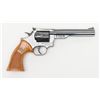 Image 1 : Dan Wesson DA revolver, .357 Magnum cal., 6”  barrel, checkered wood medallion combat grips,  #14418