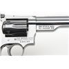 Image 3 : Dan Wesson DA revolver, .357 Magnum cal., 6”  barrel, checkered wood medallion combat grips,  #14418