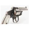 Image 11 : Smith & Wesson First Model 38 Safety Hammerless DA  revolver, .38 cal., 3-1/4” barrel, nickel finish