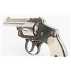 Image 12 : Smith & Wesson First Model 38 Safety Hammerless DA  revolver, .38 cal., 3-1/4” barrel, nickel finish