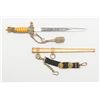 Image 2 : Beautiful High Grade nazi Naval Officer’s Dress  dagger with pebble grain scabbard, hanger and  swor