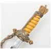 Image 8 : Beautiful High Grade nazi Naval Officer’s Dress  dagger with pebble grain scabbard, hanger and  swor