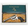 Image 2 : Colt 2nd Generation SAA revolver, .38 Special  cal., 4-3/4” barrel, nickel finish, checkered hard  r