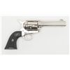 Image 4 : Colt 2nd Generation SAA revolver, .38 Special  cal., 4-3/4” barrel, nickel finish, checkered hard  r