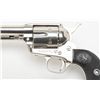 Image 8 : Colt 2nd Generation SAA revolver, .38 Special  cal., 4-3/4” barrel, nickel finish, checkered hard  r