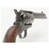 Image 9 : Colt Civilian Model SAA revolver, .45 cal., 4-3/4”  barrel, blue and case hardened finish, wood  gri