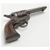 Image 8 : Colt Civilian Model SAA revolver, .45 cal., 4-3/4”  barrel, blue and case hardened finish, varnished