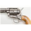 Image 4 : Period engraved Colt Civilian Model SAA revolver,  .45 cal., period shortened barrel to 5-3/8”,  nic