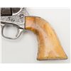 Image 5 : Period engraved Colt Civilian Model SAA revolver,  .45 cal., period shortened barrel to 5-3/8”,  nic