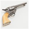 Image 9 : Period engraved Colt Civilian Model SAA revolver,  .45 cal., period shortened barrel to 5-3/8”,  nic