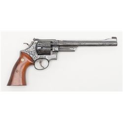 Factory engraved Smith & Wesson Model 27-2 DA  revolver, .357 Magnum cal., 8-3/8” barrel, from an  o