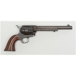 Desirable Colt Civilian Model SAA revolver in  .44RF cal., 7-1/2” barrel, blue and case hardened  fi