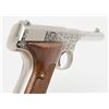Image 11 : Factory Type “A” engraved Colt Huntsman Model  semi-auto pistol, .22LR cal., 4-1/2” barrel,  nickel