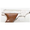 Image 6 : Factory Type “A” engraved Colt Huntsman Model  semi-auto pistol, .22LR cal., 4-1/2” barrel,  nickel