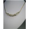 Image 2 : Glamorous Diamond Necklace with 40 baguette cut  Diamonds weighing approx. 1.20-1.50 carats with  G-