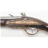 Image 3 : Elegant Germanic flintlock single shot pistol,  Revolutionary War era with pig race butt cap, just