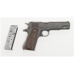 Remington Model 1911-A1 military issue, .45  caliber semi-automatic pistol made in World War II  era