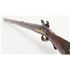 Image 11 : Classic flintlock Kentucky style rifle probably  Pennsylvania made with patch box showing whale  tai