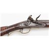 Image 5 : Classic flintlock Kentucky style rifle probably  Pennsylvania made with patch box showing whale  tai