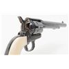 Image 10 : Colt SAA revolver, .44-40 cal., 7-1/2” barrel,  etched panel, blue and case hardened finish, ivory