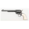 Image 2 : Colt SAA revolver, .44-40 cal., 7-1/2” barrel,  etched panel, blue and case hardened finish, ivory