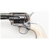 Image 5 : Colt SAA revolver, .44-40 cal., 7-1/2” barrel,  etched panel, blue and case hardened finish, ivory