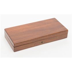 Period Presentation case only (no revolver) for a  Colt Model 1849 Pocket percussion revolver with 6