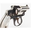 Image 11 : Cased Smith & Wesson .32 Safety Hammerless  “Bicycle” Model DA revolver, 2” barrel, nickel  finish,