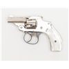 Image 4 : Cased Smith & Wesson .32 Safety Hammerless  “Bicycle” Model DA revolver, 2” barrel, nickel  finish,