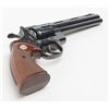 Image 10 : Colt Python DA revolver, .357 Magnum cal., 6”  barrel, #75627E in Custom Workshop labeled  cardboard
