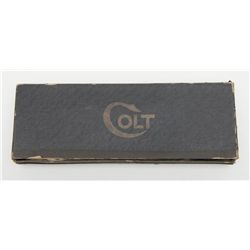 Colt 2nd Generation SAA revolver, .45 cal., 7-1/2”  barrel, nickel finish, checkered hard rubber  gr