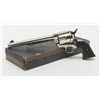Image 3 : Colt 2nd Generation SAA revolver, .45 cal., 7-1/2”  barrel, nickel finish, checkered hard rubber  gr