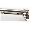 Image 6 : Colt 2nd Generation SAA revolver, .45 cal., 7-1/2”  barrel, nickel finish, checkered hard rubber  gr
