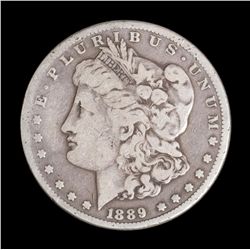 U.S. Morgan Silver Dollar dated 1899-CC, un-graded  but appears to be overall fine and an extremely