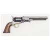 Image 1 : Colt Model 1851 Navy percussion revolver, .36  cal., 7-1/2” octagon barrel, re-blued finish, wood  g