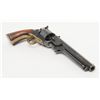 Image 7 : Colt Model 1851 Navy percussion revolver, .36  cal., 7-1/2” octagon barrel, re-blued finish, wood  g