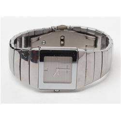 One scratch proof high tech RADO ceramic wrist  watch. Swiss made and in fine condition.  Est.:  $1,