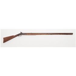 Percussion full stock “poor boy” rifle circa about  1850-60s in very good plus to near fine conditio