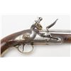 Image 5 : English military issue flintlock single shot  pistol by famous maker H. Nock, .68 cal., 7-5/8”  barr