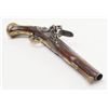 Image 5 : Revolutionary War era flintlock single shot  pistol, un-marked, but British style, .70 cal., 9”  bar