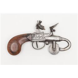 Antique flintlock Eprovette or powder tester in  overall good + condition, circa 1800-1820 showing