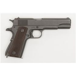 U.S. Property-marked Remington Model 1911-A1  semi-auto pistol, .45 cal., 5” barrel, military  parke