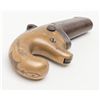 Image 11 : Scarce National spur trigger Derringer with  original 2” barrel, serial #58 in .41 caliber.  This gu
