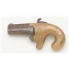 Image 1 : Scarce National spur trigger Derringer with  original 2” barrel, serial #58 in .41 caliber.  This gu