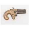 Image 6 : Scarce National spur trigger Derringer with  original 2” barrel, serial #58 in .41 caliber.  This gu